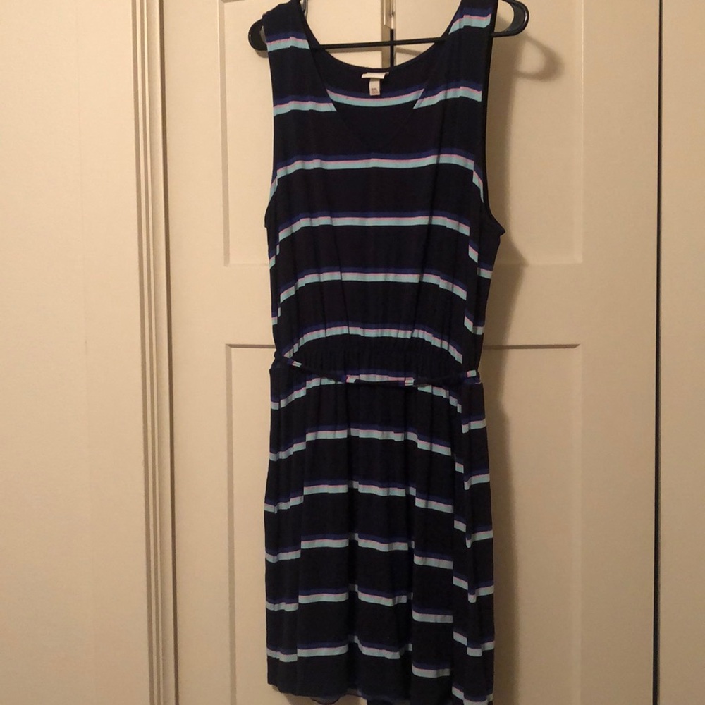 Comfy Striped Casual Summer Dress